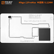 Трафарет Mbga Amaoe для iPhone 13 Pro Max (0.12 mm)