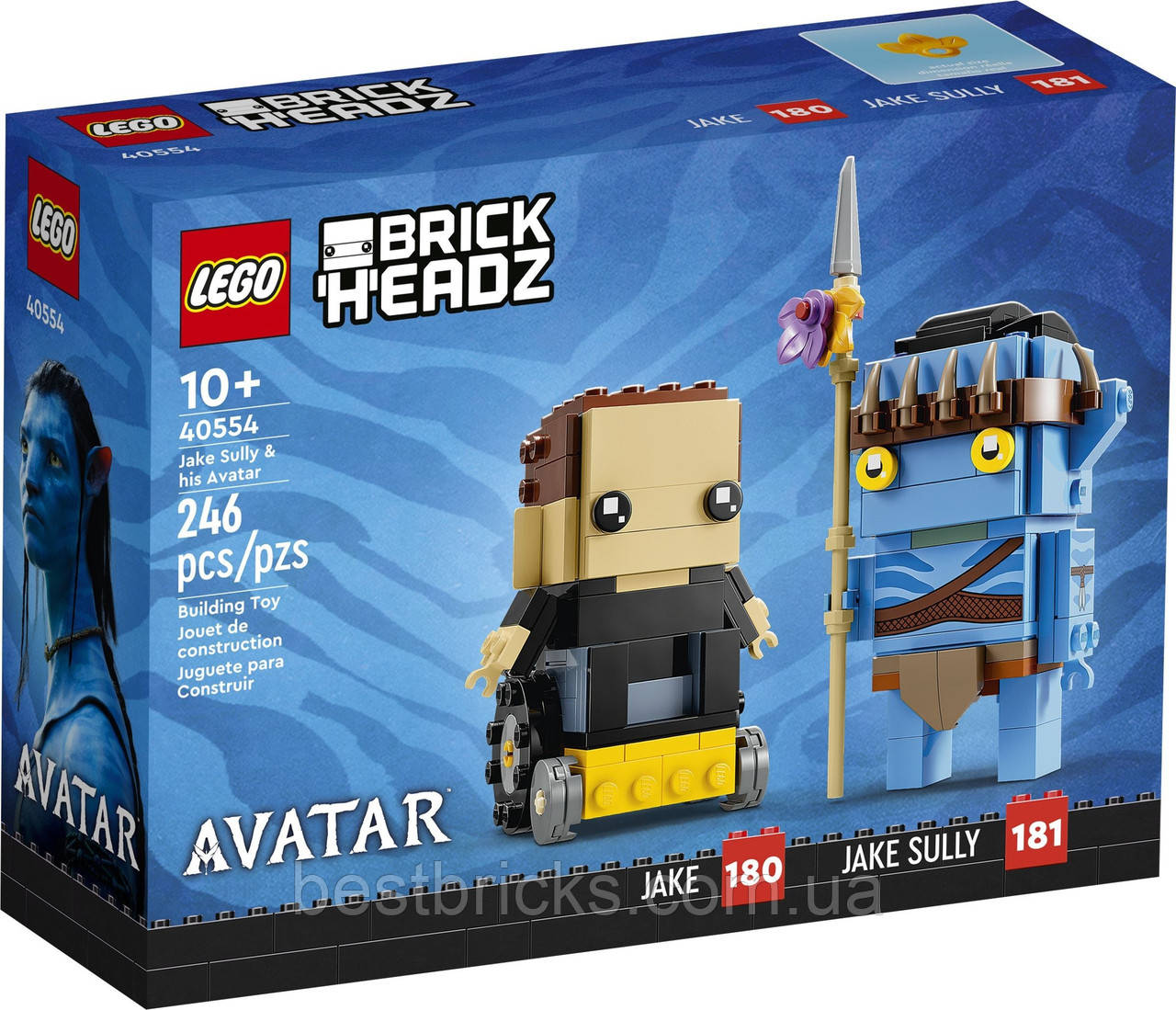 Lego BrickHeadz Джейк Саллі та його аватар 40554