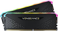 Модуль памяти Corsair DDR4 2x16GB/3600 Vengeance RGB RS Black (CMG32GX4M2D3600C18)