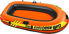 Двомісний човен надувний Intex 58356 EXPLORER PRO 200 (196х102х33 см)