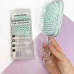 Гребінець для волосся Superbrush Plus Hollow Comb, прозорий/м'ятний, фото 3