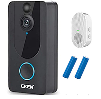 Видео дверной звонок Eken V7 Умная видеокамера дверного звонка Wi-Fi
