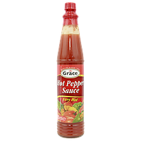 Соус гострий Грасе Grace hot pepper 85ml 12шт/ящ (Код: 00-00013754)