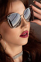Модні круглі сонцезахисні окуляри чорні квадратні жіночі сонячні окуляри стильні молодіжні окуляри для жінок