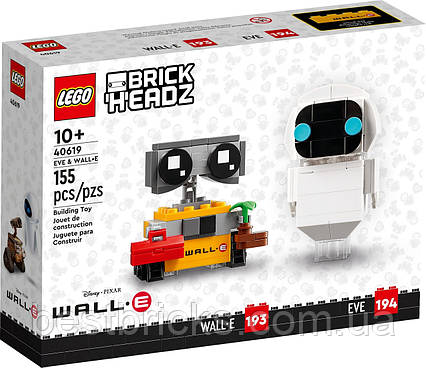 Lego BrickHeadz ЕВА та Воллі 40619