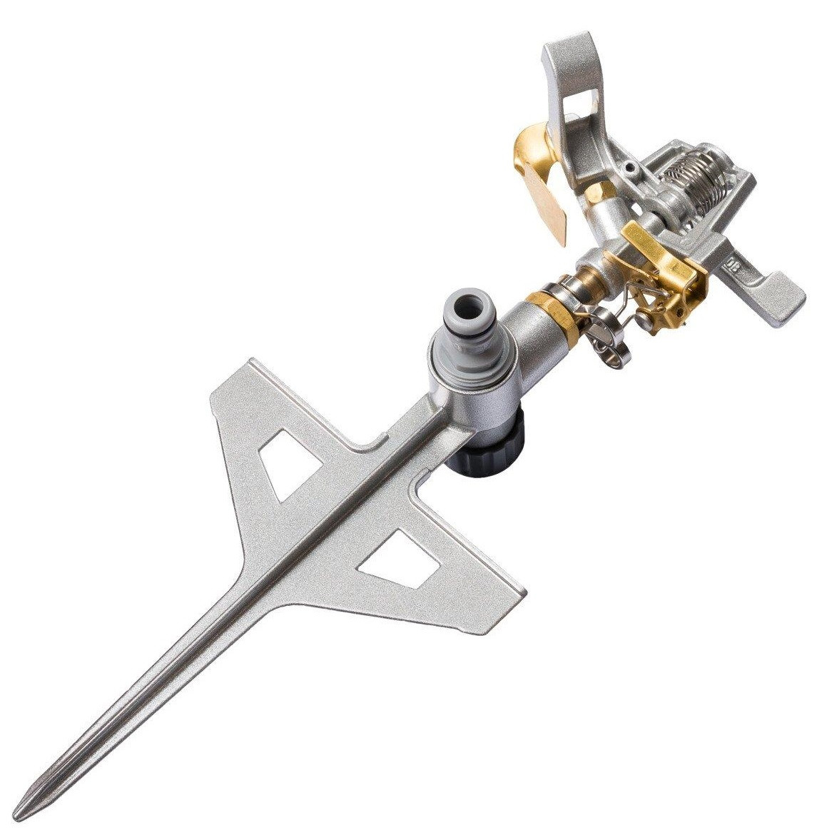 Cellfast Пульсуючий зрошувач LUX, металевий, до 530 м2, фото 1