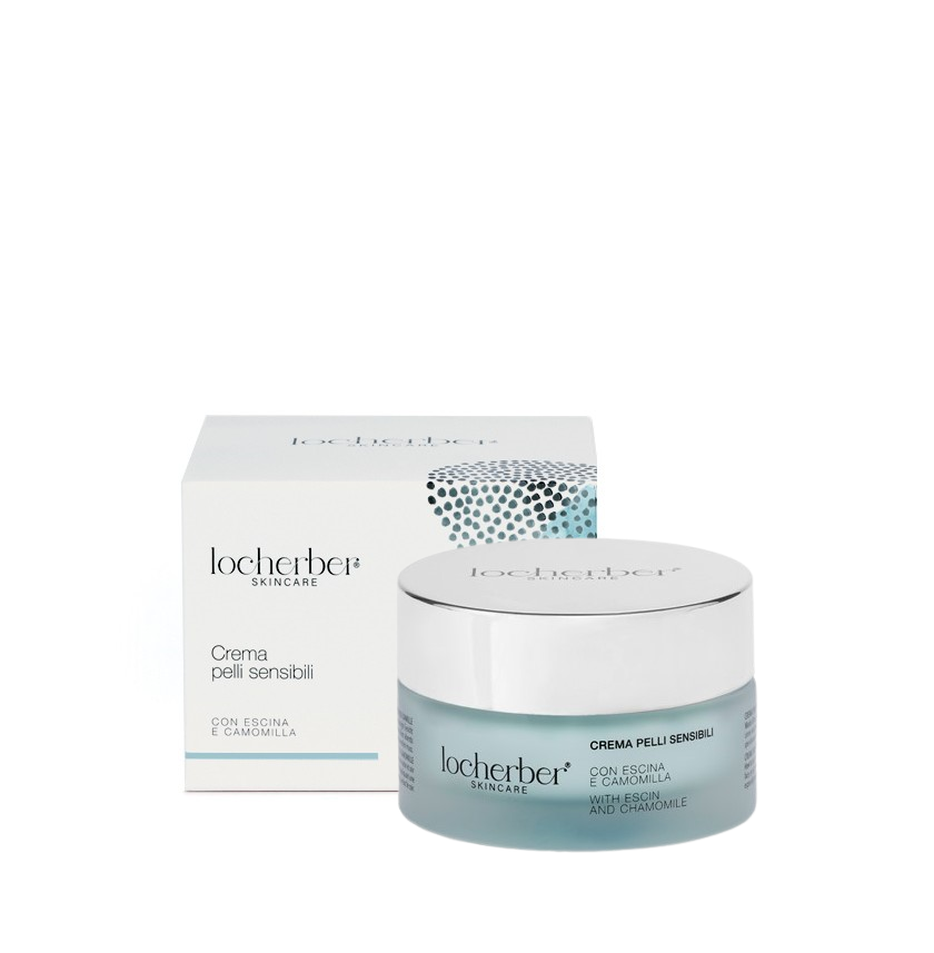 Антикуперозний денний і нічний крем для чутливої шкіри 50мл Лохербер Вівасан Швейцарія Locherber Swiss