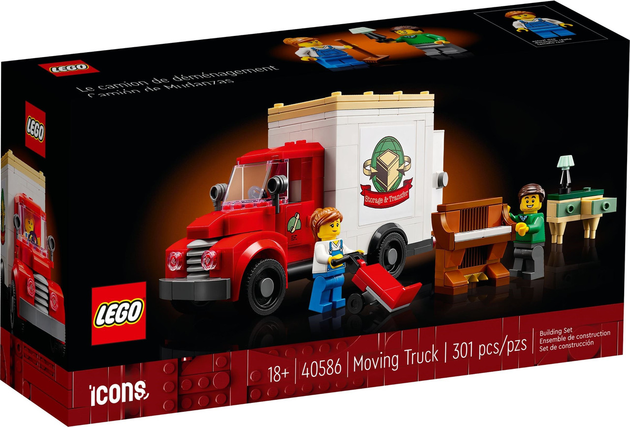 Lego Iconic Вантажівка для переїзду 40586, фото 1