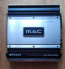 Підсилювач MAC MP 2000 , 500W max, стерео, моно, кроссовер , БВ.