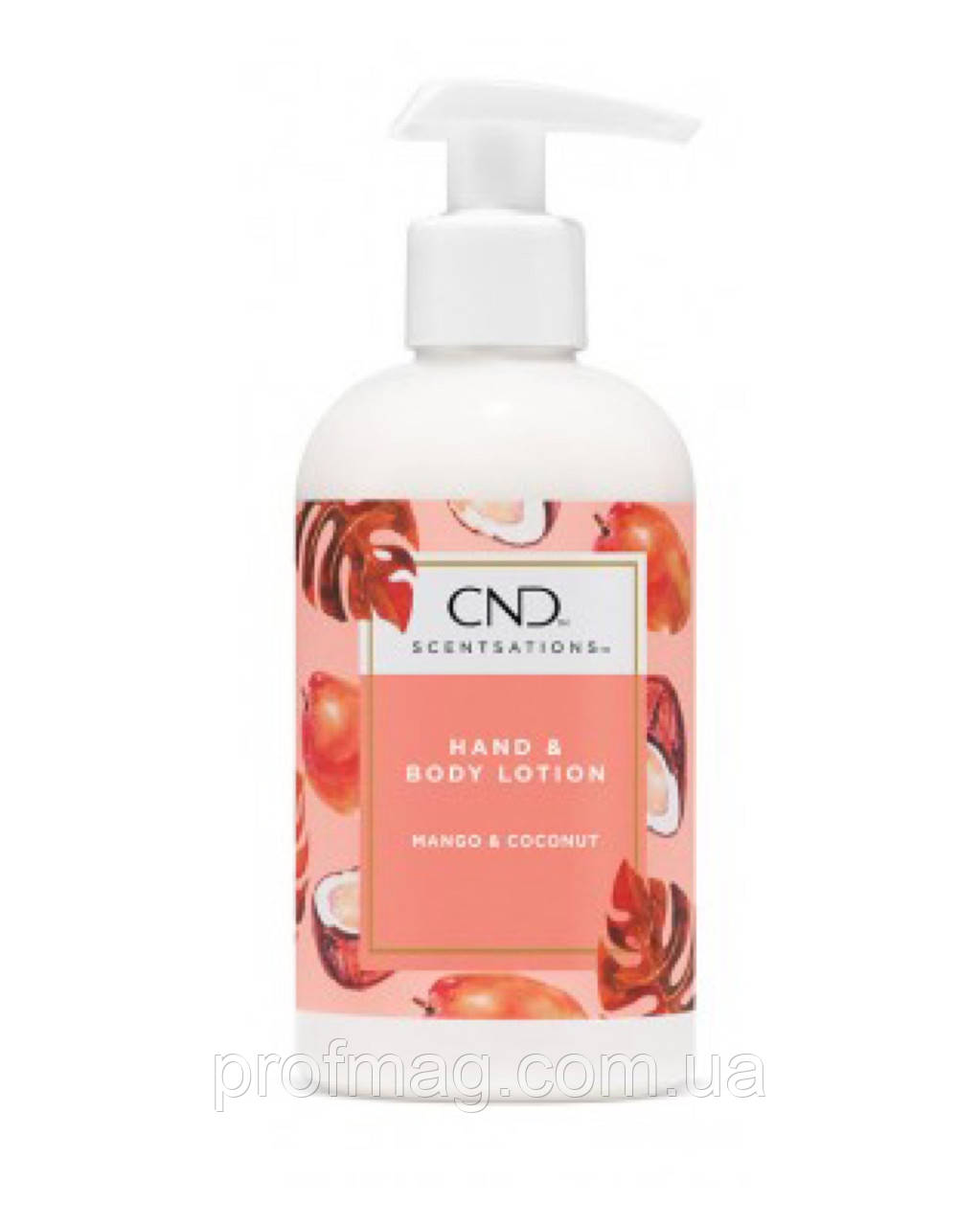 Лосьйон для рук і тіла CND "Манго і Кокос" Scentsations Hair & Body Lotion Mango & Coconut 245 мл