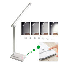 Настільна LED-лампа акумуляторна Євросвітло Ridy-10-2-PWR 10 Вт 3000К/4000К/6000К біла 000058311, фото 6