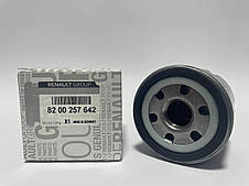 Renault (Original) 8200257642 — Оливний фільтр на Рено Кліо 3 (1.2i 16V), фото 2