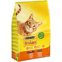 Сухий корм Purina Friskies Adult для котів з куркою і овочами 10 кг.(5997204505101)