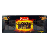 Черный шоколад Dolciando Cioccolato Extra Fondente, 500 г.