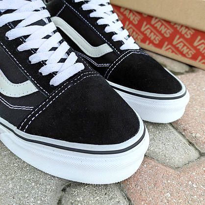 Vans Old Skool Black/White кеди кросівки чорно-білі унісекс 41- 44,5 р 2025, фото 5