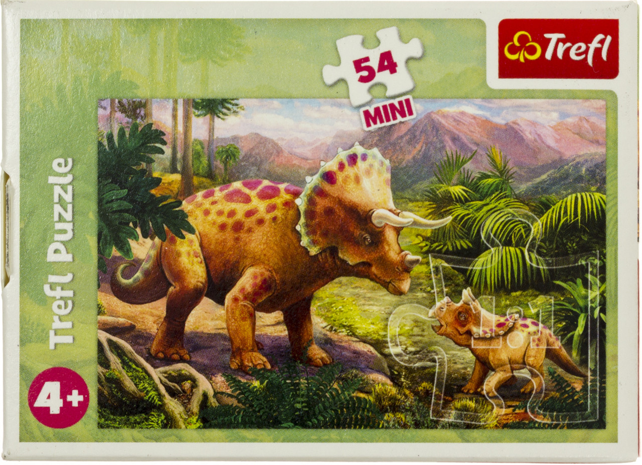 Пазли Trefl 54ел. Тиранозаври №19729