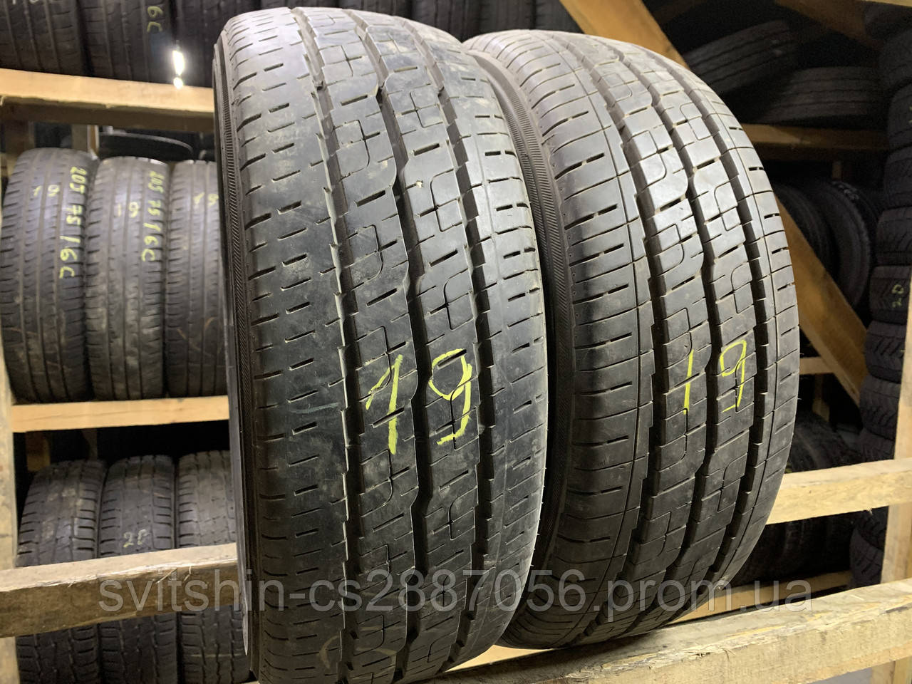 Шини літо 215/60R16C AVON AV12 8мм 19рік 2шт