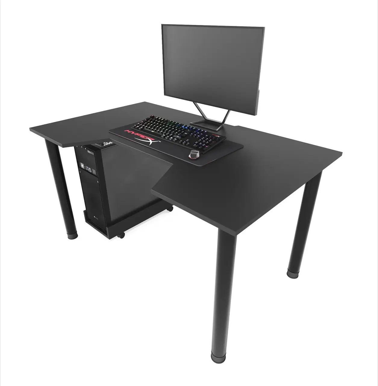 Пк геймерські столи X12 Сучасний комп'ютерний стіл 140 см Ігровий стіл для комп'ютера геймерський