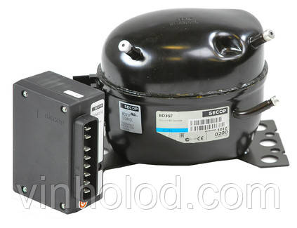 Компресор Secop BD1.4F — авто (12V), 1.43 cm3, R134a