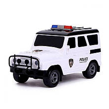 Інтерактивна електронна скарбничка Поліцейська машина JH1989 сейф з купюроприймачем та звуковими ефектами