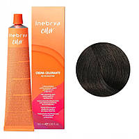 Inebrya Color краска для волос 4 чистый каштановый 100мл
