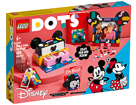 Конструктор LEGO DOTS Коробка: Знову до школи з Міккі та Мінні Маусами 669 деталей (41964)