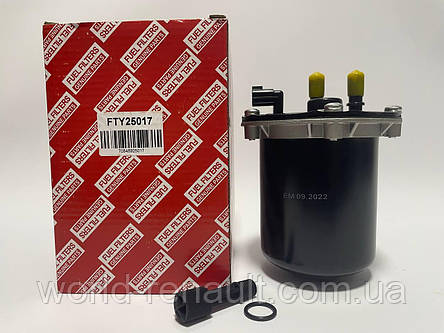 RENZET (Польща) FTY25017 — Паливний фільтр (розбірний) на Рено Дастер 1.5dci, фото 2