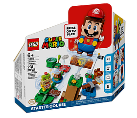 Конструктор LEGO Super Mario Пригоди з Маріо: Стартовий набір 231 деталь (71360)