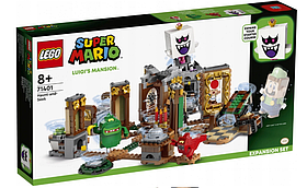 Конструктор Lego Super Mario Додатковий набір: Пошуки привидів - Маєток Луїджі 877 деталей (71401)