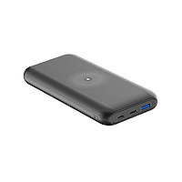 Повербанк Grunhelm GP-45AB-WQC 10000 mAh Quick Charge 3.0 (бездротова зарядка, чорний) Power Bank