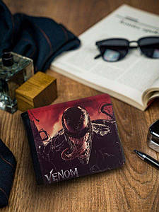 Кошелек Веном "Пасть" / Venom Без відкидної кишені для документів