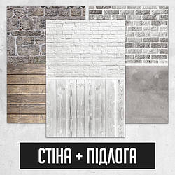 Фотофони стіна + підлога