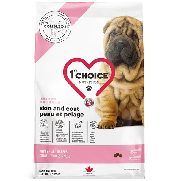 1st Choice (Фест Чойс) Puppy сухий корм для цуценят усіх порід з ягням і рибою, 11 кг