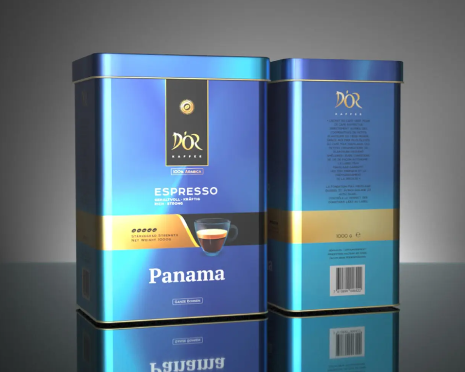 КАВА DOR KAFFEE Еспресо 1 кг Зерно Ж/Б Панама (Швейцарія) * 20