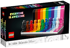 Конструктор Lego Everyone Is Awersome Все - классные 346 деталей (40516)