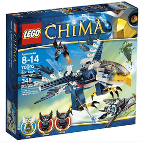 Конструктор LEGO Legends Of Chima Перехоплювач Орлиця Еріс 348 деталей (70003)