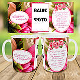Друк на чашках "Улюблена мама і бабуся" кружка на подарунок, чашка з вашим фото, фото 2