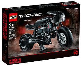 Конструктор LEGO  Technic DC Batman Бетмен: Бетцикл 641 деталь (42155)