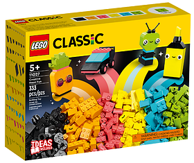 Конструктор LEGO Classic Творчі неонові веселощі 333 деталі (11027)