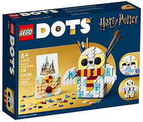 Конструктор LEGO DOTS Harry Potter Гедвіґа: Підставка для олівців 518 деталей (41809)