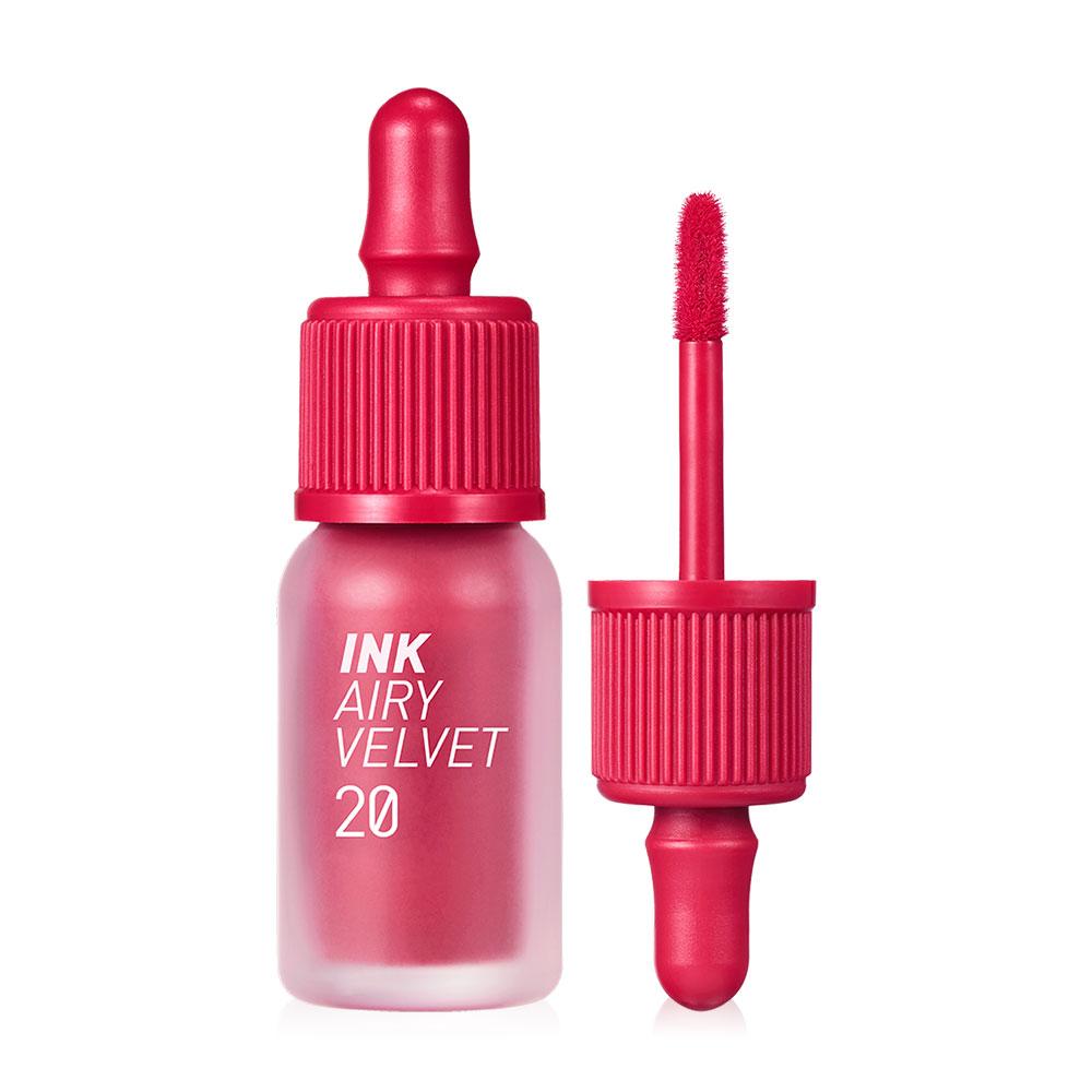Стійкий тинт для губ Peripera Ink Airy Velvet #20 Beautiful Coral Pink 4 г, фото 1