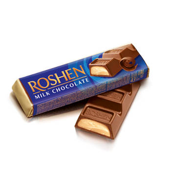 Батон Roshen з начинкою крем-брюле 30шт