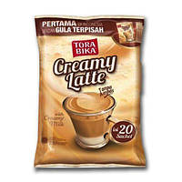 КАПУЧИНО   TORA  BIKA  LATTE CREAM з вершковою посипкою  ** Bag **  ( 20 шт х 25 гр ) термін до 08.2023