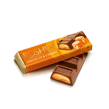 Батон Roshen з карамельною начинкою 30шт
