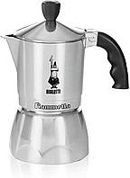 Гейзерная кофеварка Bialetti Fiammetta Silver (3 чашки - 130 мл)