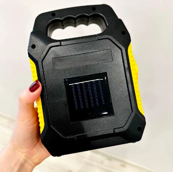 Портативный ручной фонарь-прожектор на солнечной батарее с POWER BANK LED Solar JY-978D Светодиодная,PM - фото 5 - id-p1783087452