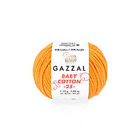 Пряжа Gazzal BabyCotton 25 цвет 3416