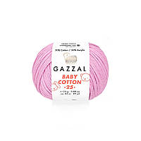 Пряжа Gazzal BabyCotton 25 цвет 3422