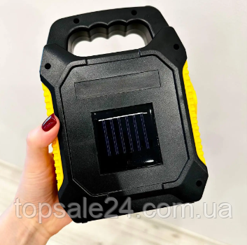 Портативный ручной фонарь-прожектор на солнечной батарее с POWER BANK LED Solar JY-978D Светодиодная,TS - фото 5 - id-p1783087486