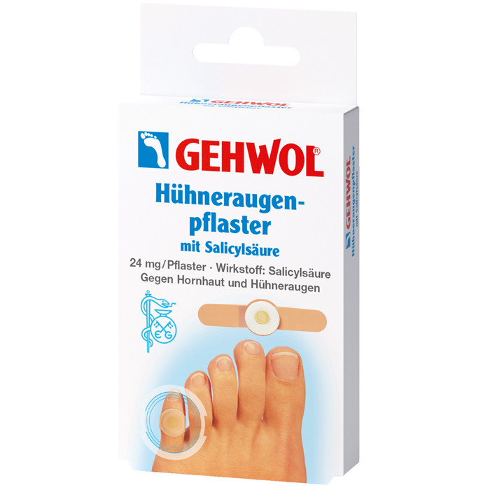 Мозольний пластир «Екстра» Gehwol Huhneraugen Pflaster Extra, фото 1